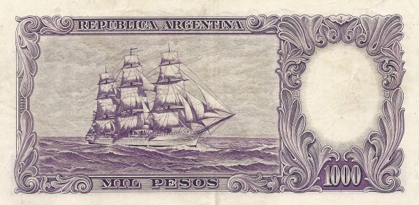  Sailing ship "Presidenter    Sarmiento"
