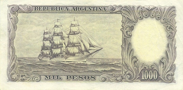  Sailing ship "Presidenter    Sarmiento"