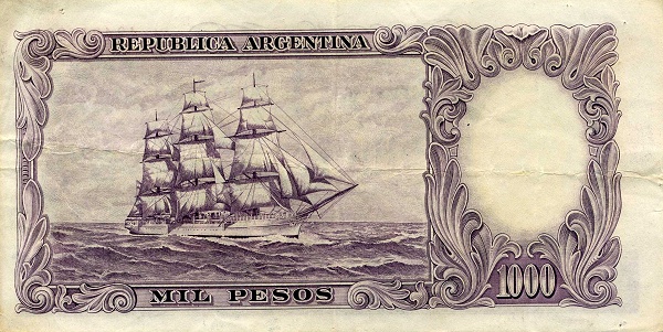  Sailing ship "Presidenter    Sarmiento"