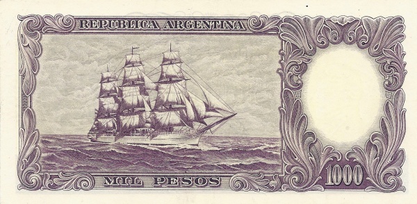  Sailing ship "Presidenter    Sarmiento"