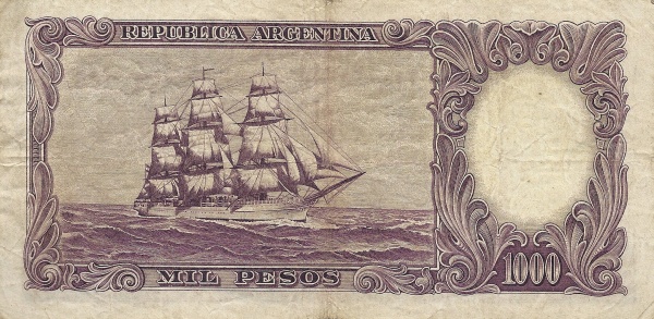  Sailing ship "Presidenter    Sarmiento"