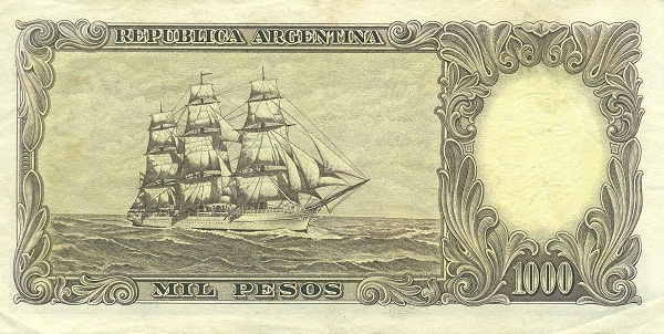  Sailing ship "Presidenter    Sarmiento"