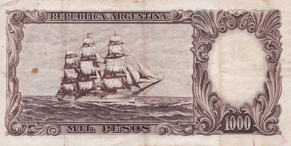  Sailing ship "Presidenter    Sarmiento"