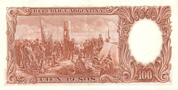  "Founding of Buenos Aires" (painting    by D. Juan de Garay)   for the same painting see SPAIN P-80