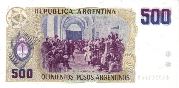  Painting "22 de Mayo de 1810"