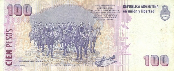  "La Conquista del Deserto"    (painting)