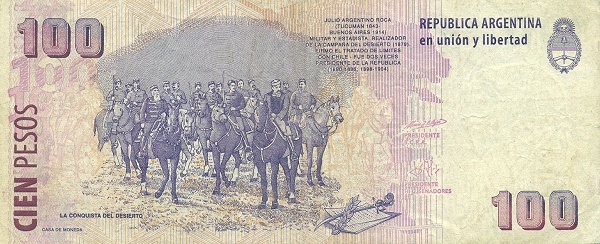  "La Conquista del Deserto"    (painting)