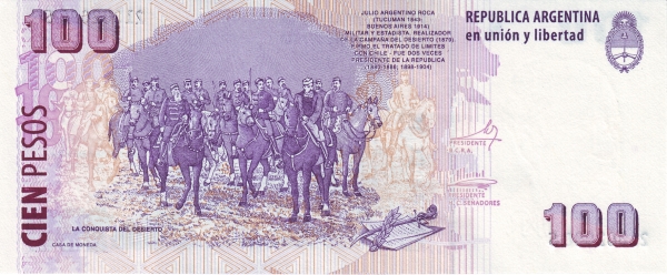  "La Conquista del Deserto"    (painting)