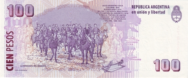  "La Conquista del Deserto"    (painting)