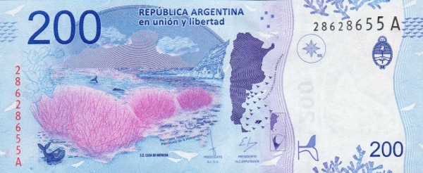 Valdés Peninsula, map of Argentina