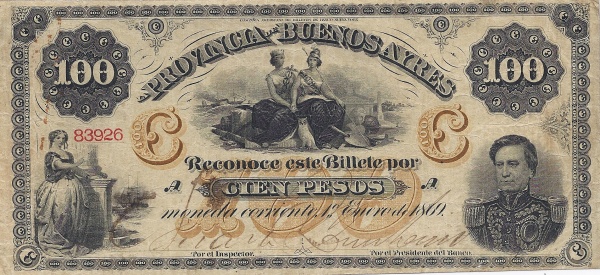 Seated woman,  allegorical women, General José María Paz y Hoedo