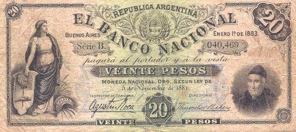 Liberty, arms,  Gregorio Funes (Deán Funes)