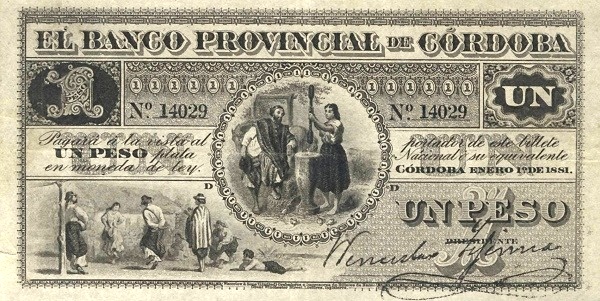  Gauchos, girl  threshing corn