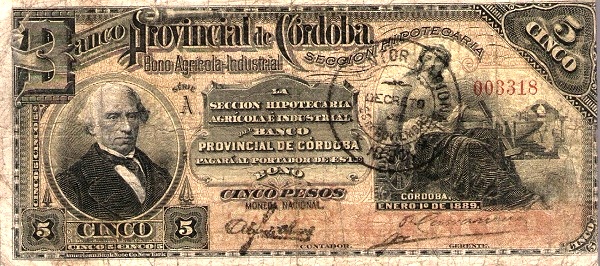  Dalmacio Vélez  Sarsfield, allegorical woman ("Industry")