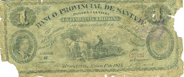 Child, farmer plowing  with horse, arms