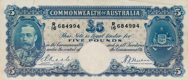  Arms, George V