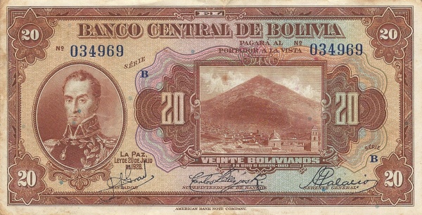  Simón Bolívar,  Potosí