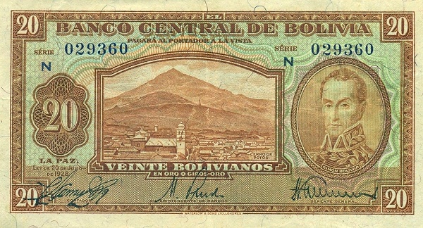  Simón Bolívar,  Potosí