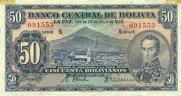 Simón Bolívar,  Potosí