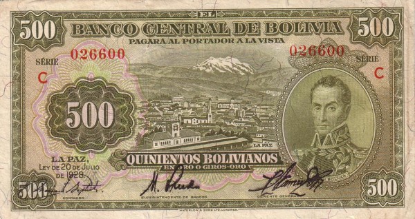  Simón Bolívar, La Paz