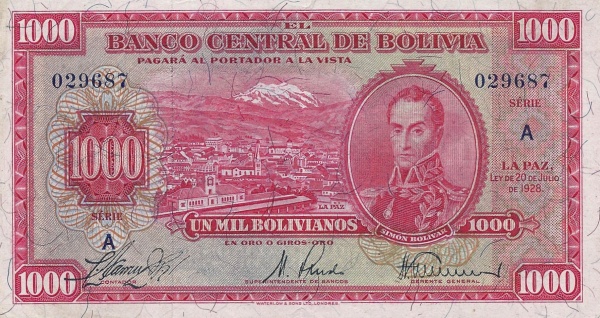  Simón Bolívar, La Paz