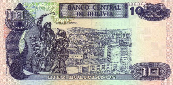  "Heroinas de la Coronilla" monument;    Cochabamba