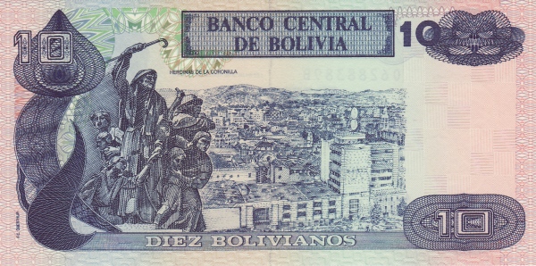  "Heroinas de la Coronilla" monument;    Cochabamba