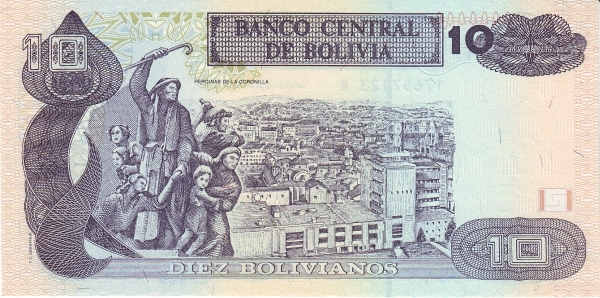  "Heroinas de la Coronilla" monument;    Cochabamba