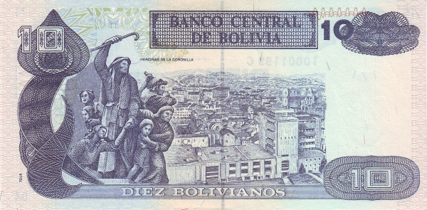  "Heroinas de la Coronilla" monument;    Cochabamba