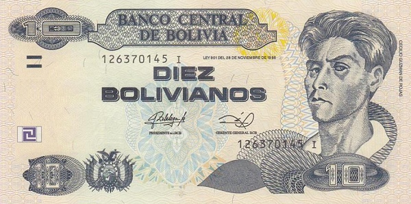 10 Bolivianos