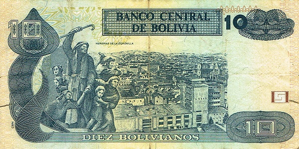 "Heroinas de la Coronilla" monument;  Cochabamba