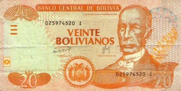 20 Bolivianos