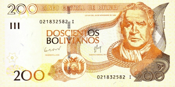 200 Bolivianos