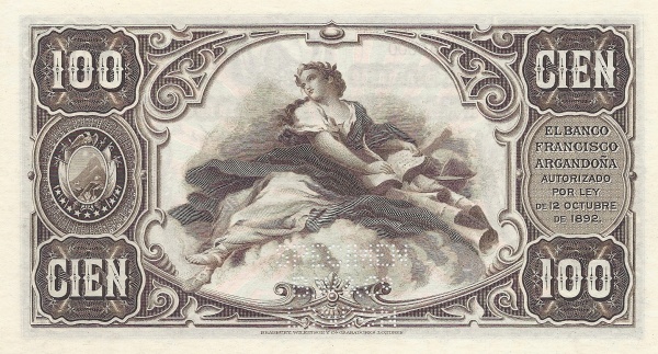 Arms, allegorical woman