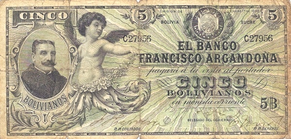 Francsico Argandoña, angel, arms