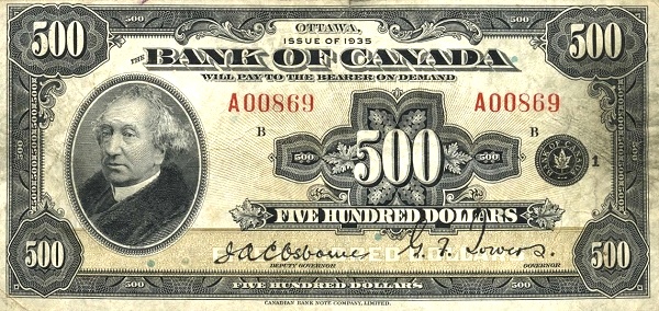  Sir John A. Macdonald