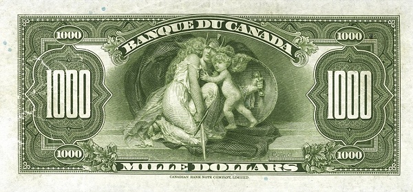 Allegorical woman ("Security")  with child
