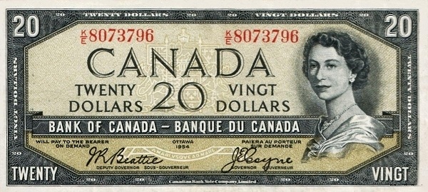 20 Dollars