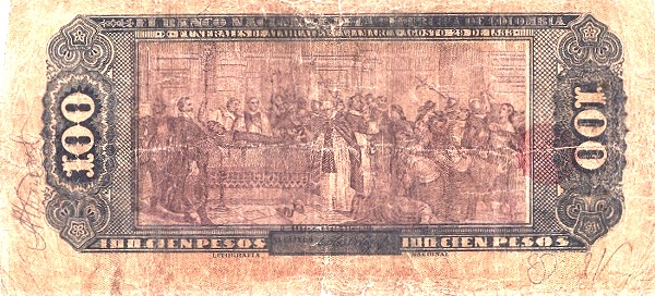 Funeral of Atahualpa in Cajamarca on  29.08.1533