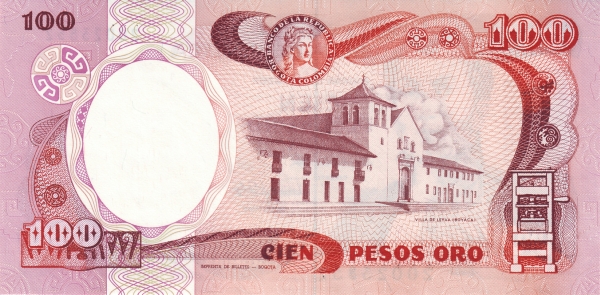  Villa de Leyva (Boyaca), old printing  press