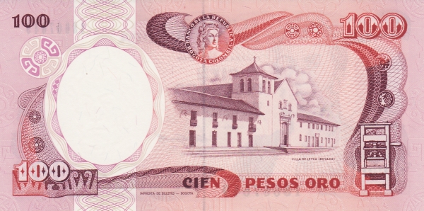  Villa de Leyva (Boyaca), old printing  press