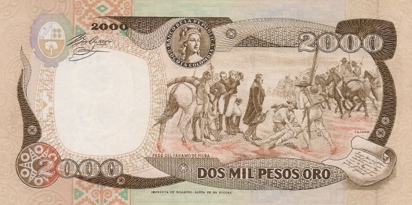 "Paso del Páramo de Pisba" (painting by  F. A. Cano)