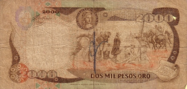 "Paso del Páramo de Pisba" (painting by  F. A. Cano)
