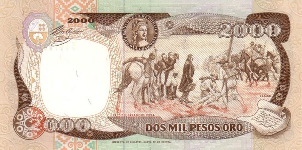 "Paso del Páramo de Pisba" (painting by  F. A. Cano)