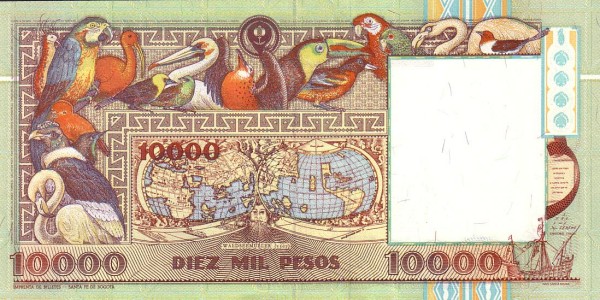  Birds of Colombia, Waldseemüller  map (1507)