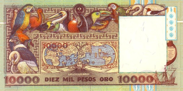  Birds of Colombia, Waldseemüller  map (1507)