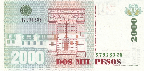  Casa de Moneda building (Collection of  Banco de la República)