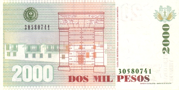  Casa de Moneda building (Collection of  Banco de la República)