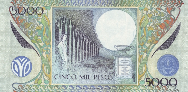  Trees, woman, monument