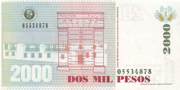  Casa de Moneda building (Collection of  Banco de la República)
